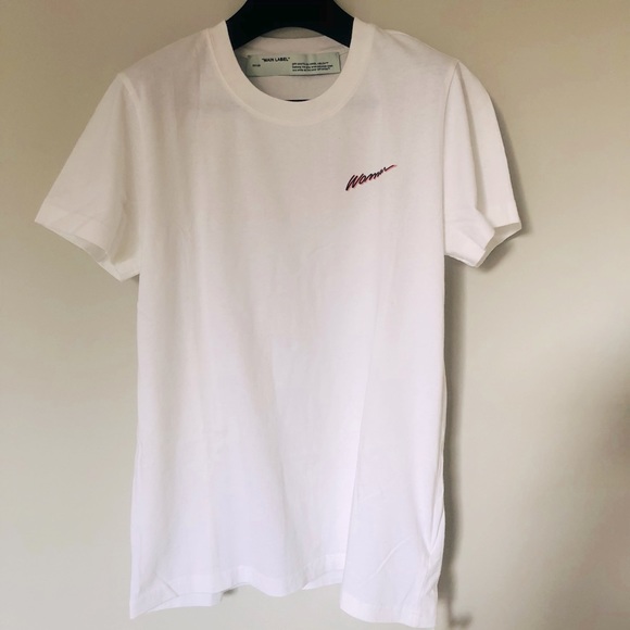 Off White women white tee - Picture 1 of 10